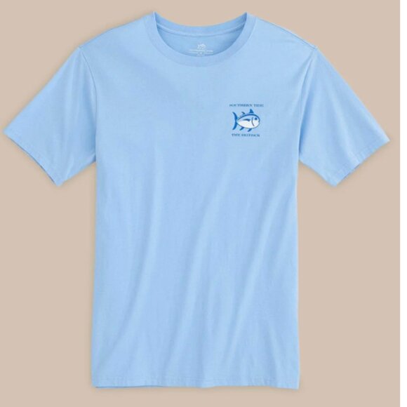 Southern Tide Original Skipjack Short Sleeve Tee Shirt Boys XL Youth XL Preppy - Picture 1 of 12